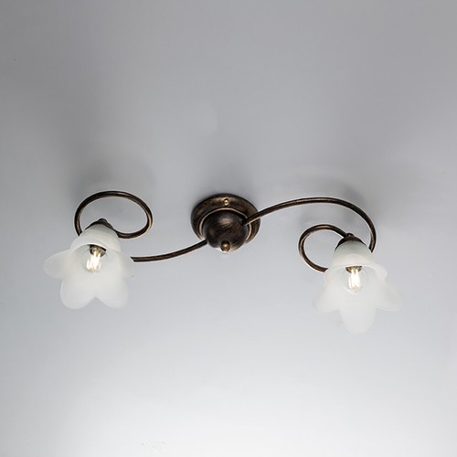 Classic rust and gold wrought - rust,