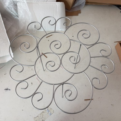 Metal plant support - plant, ring