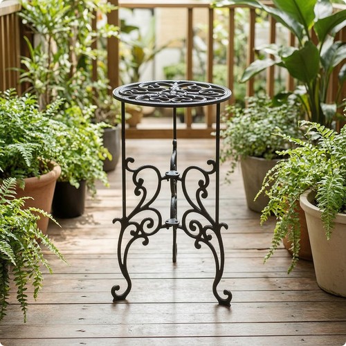 Wrought iron plant - wrought,
