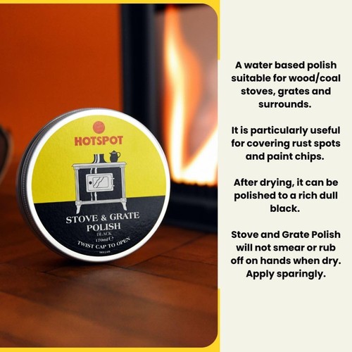 Hotspot stove grate black - stove,