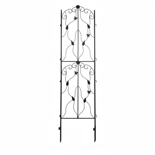 Wrought iron trellis plant - iron,