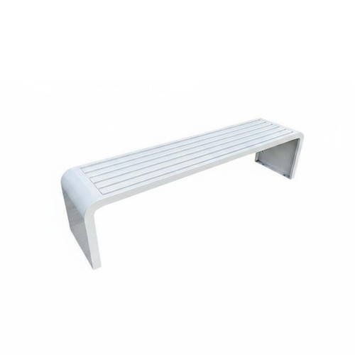 Wrought iron long stool heavy - wrought,