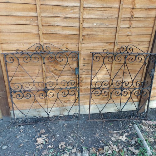 Two vintage 1920 wrought - two,