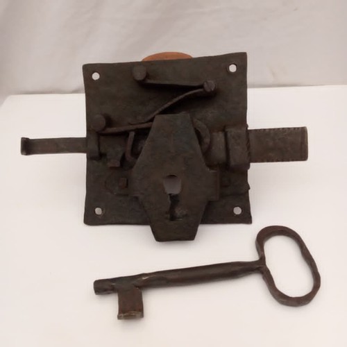 Antique large latch - large, lock