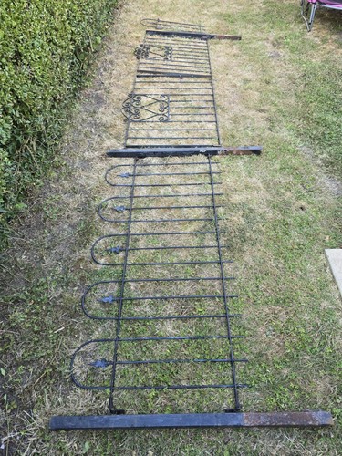 Wrought iron steel garden - steel,