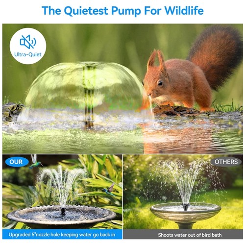 Diy solar water - fountain, kit