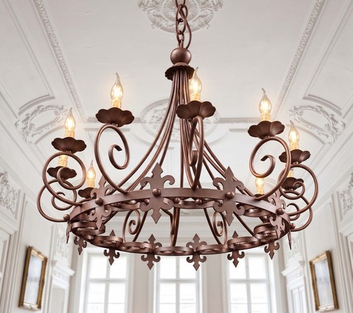 Rustic classic wrought - wrought, iron