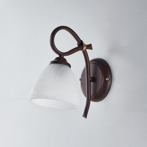 Wall lamp sconce - in, wrought