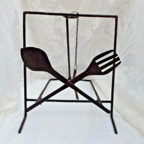 Vintage wrought iron - fork, &