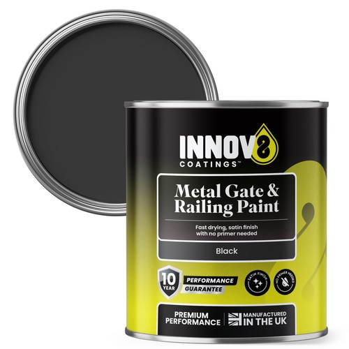 Metal gate paint railings - paint,
